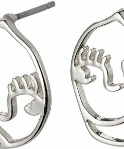 Pilgrim Øreringe, Debra, Sølvbelagt Sølv