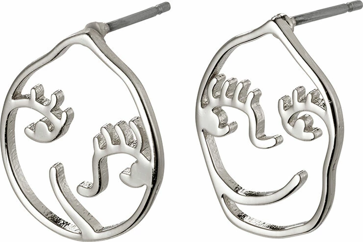 Pilgrim Øreringe, Debra, Sølvbelagt Sølv