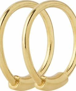 Maria Black Basic Hoop XS Earring - Gold HP Gold HP