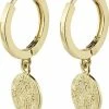 Pilgrim Earrings : Nomad : Gold Plated