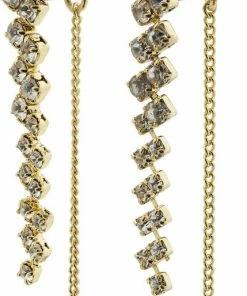 Pilgrim Øreringe : Jolene : Guldbelagt : Kr