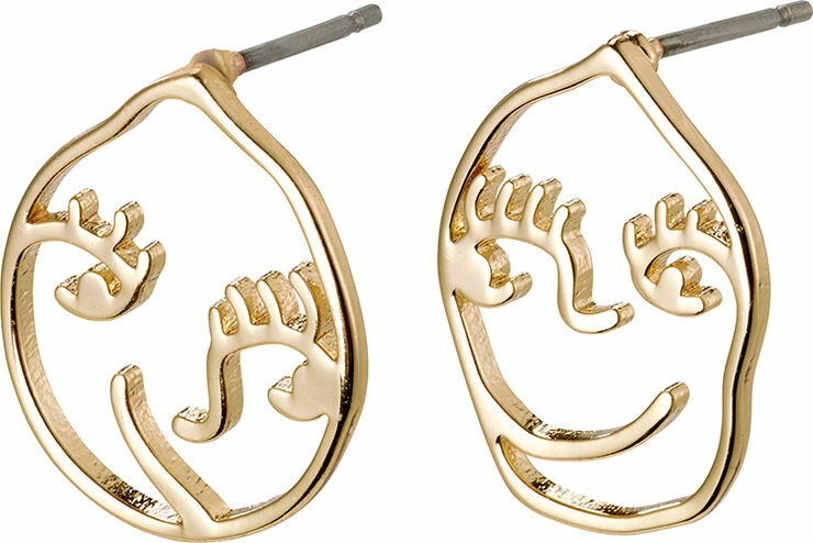 Pilgrim Øreringe, Debra, Guldbelagt Guld