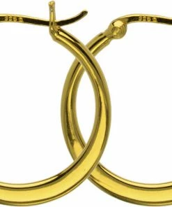 Hultquist Classic Asta øreringe. Diameter: 25 Mm. Guld