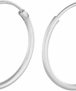 Pernille Corydon Jewellery Micro Plain Hoops 15 Mm