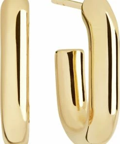 Sif Jakobs Jewellery CAPRI PICCOLO PIANURA EARRINGS 18 Kt. Forgyldt