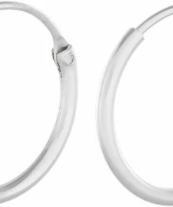 Pernille Corydon Jewellery Tiny Plain Hoops 13mm