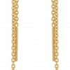 Pernille Corydon Jewellery Small Daylight Earchains Lenght 50 Mm
