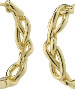 Pilgrim ANNEMETT Hoop Earrings Gold-plated