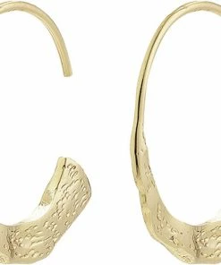 Pilgrim Øreringe : Valkyria : Guldbelagt Guld