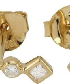 Kinz Kanaan ZaraStud Earring Gold Plated