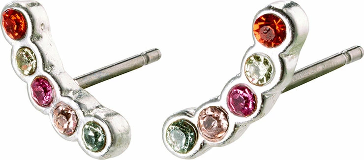 Pilgrim Øreringe, Anita, Sølvbelagt, Multi Sølv