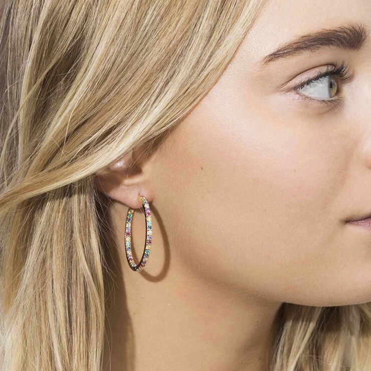 Sif Jakobs Jewellery BOVALINO EARRINGS 18K Gold Plated - Billede 2