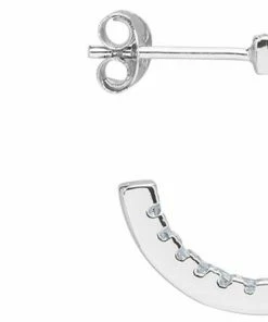 Sui Ava Eline Small Hoops Pink