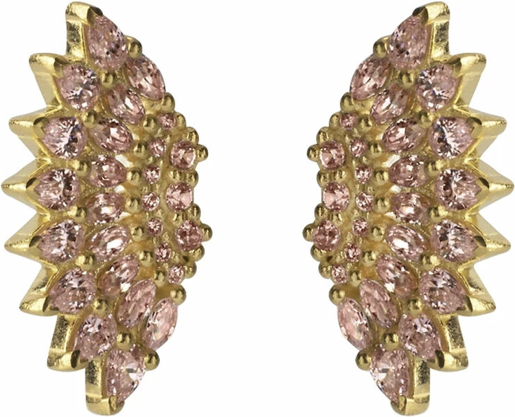 ENAMEL Copenhagen Earring, Tilly Light Pink CZ