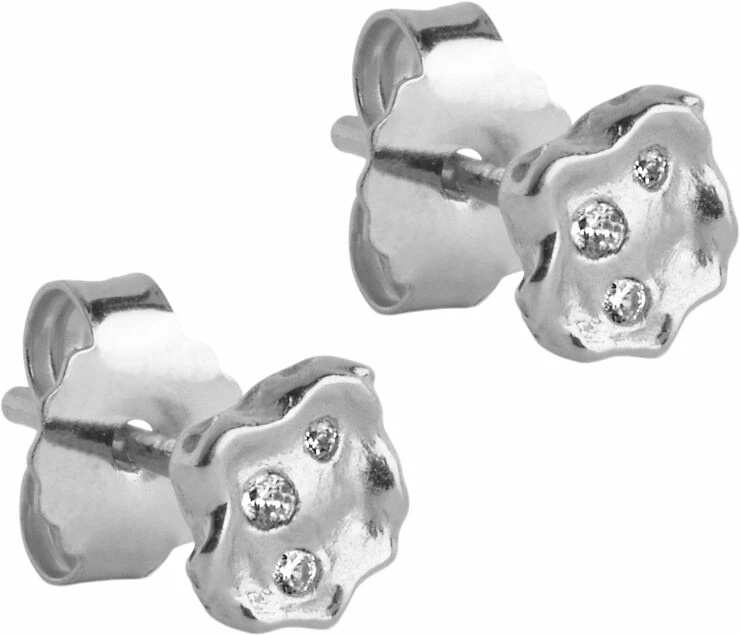 ENAMEL Copenhagen Studs, Elena Clear CZ