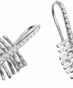 With Love Darling Tulsi Earrings Silver