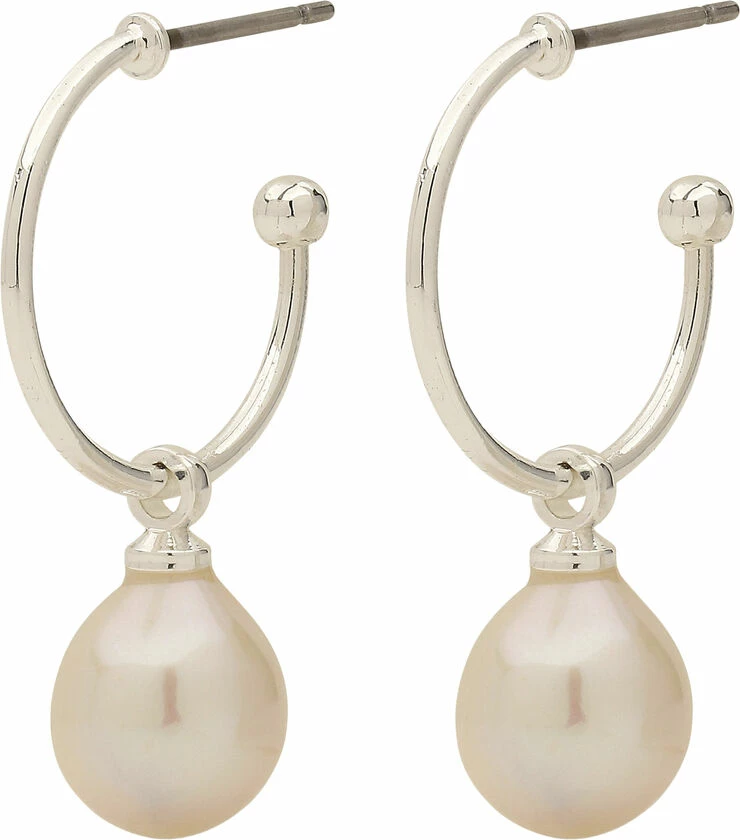 Pilgrim Øreringe : Eila_PI : Sølvbelagt : H