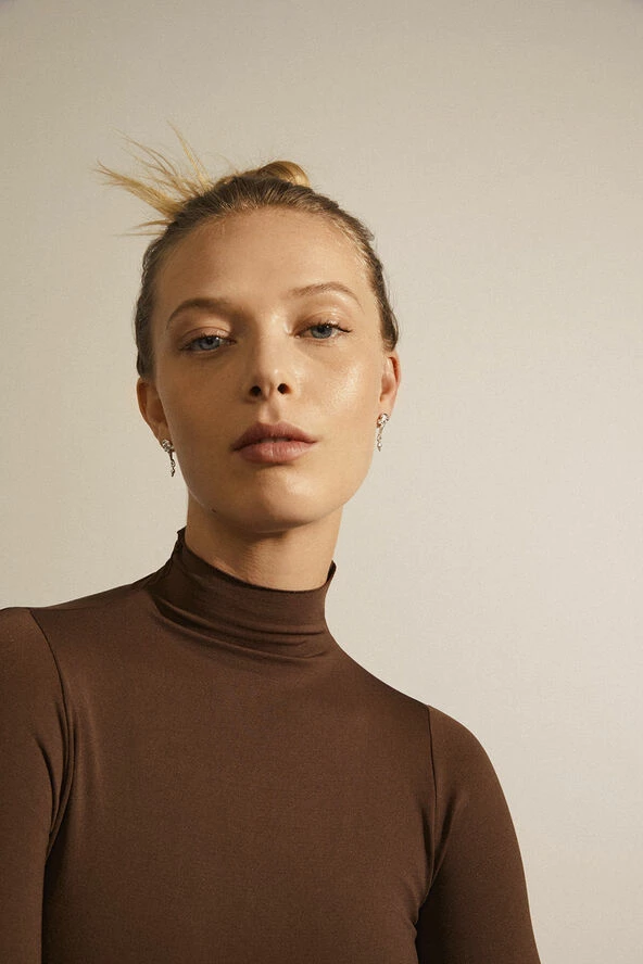 Pilgrim SOLIDARITY Recycled Organic Shaped Earrings Silver-plated - Billede 2