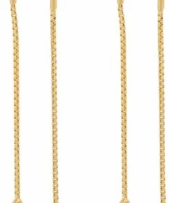 Pernille Corydon Jewellery Horizon Earchains Length 50 Mm