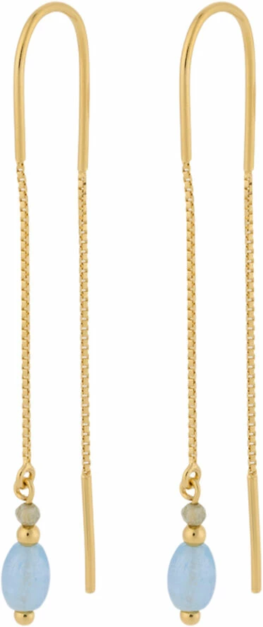 Pernille Corydon Jewellery Horizon Earchains Length 50 Mm