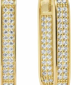 Sif Jakobs Jewellery MATERA GRANDE EARRINGS 18K Gold Plated