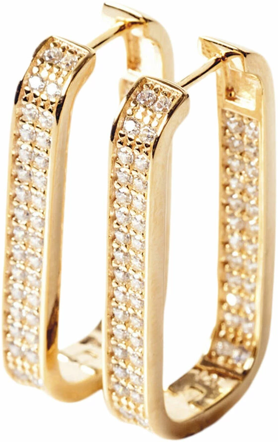 Sif Jakobs Jewellery MATERA GRANDE EARRINGS 18K Gold Plated - Billede 3