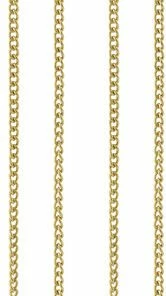 Pilgrim ANDREA Recycled Chain Crystal Earrings Gold-plated
