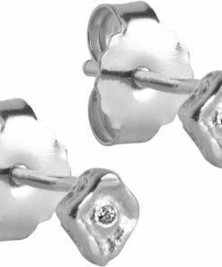 ENAMEL Copenhagen Studs, Liana Clear CZ