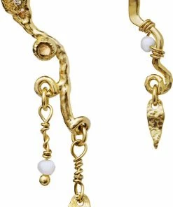 Maanesten Vilda Earrings Sterling Silver (925) Gold Plated