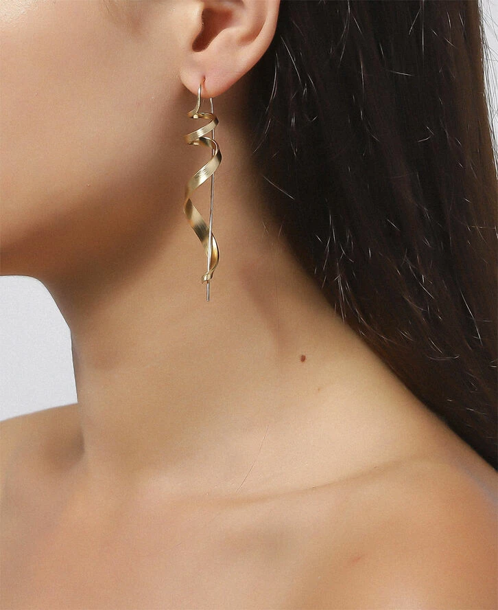 Jane Kønig Ringlet, Earring, Gold-plated Sterling Silver 221 - Billede 6