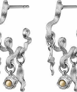 Maanesten Rayon Earrings Sterling Silver (925)