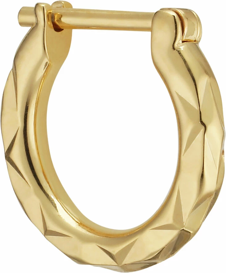 Jane Kønig Tiny Rhombus Earring, Gold-plated Sterling Silver 221