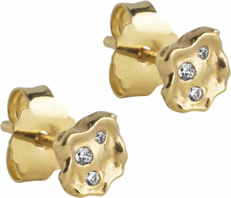 ENAMEL Copenhagen Studs, Elena Clear CZ