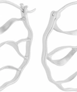 Pernille Corydon Jewellery Wave Earrings Size 30 Mm