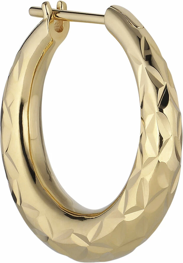 Jane Kønig Rhombus Earring, Gold-plated Sterling Silver 221 - Billede 2