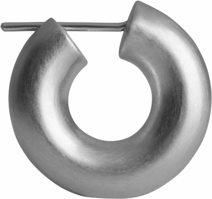 Jane Kønig Small Chunky Hoop, Sterling Silver 223