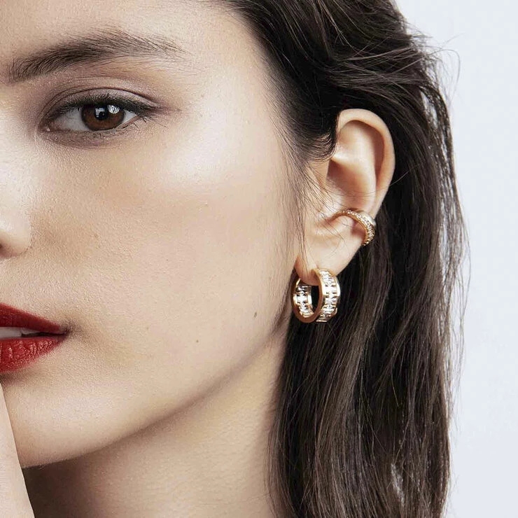 Sif Jakobs Jewellery ELLERA MEDIO EAR CUFF 18 Kt. Forgyldt - Billede 2