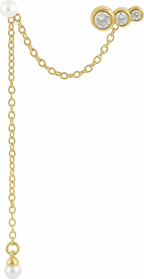 Hultquist Shooting Star Earrings Guld