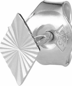 Jane Kønig Reflection Rhombe Stud, Sterling Silver 223