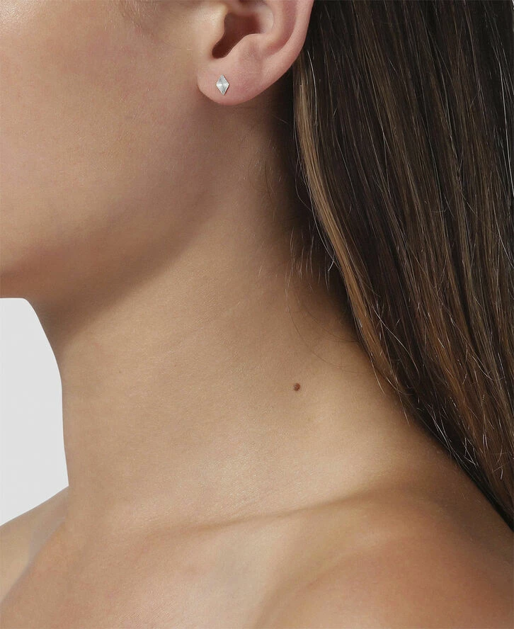 Jane Kønig Reflection Rhombe Stud, Sterling Silver 223 - Billede 3