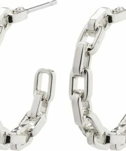 Pilgrim Øreringe : Eira : Sølvbelagt