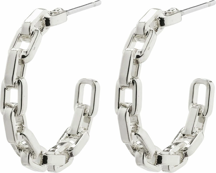 Pilgrim Øreringe : Eira : Sølvbelagt