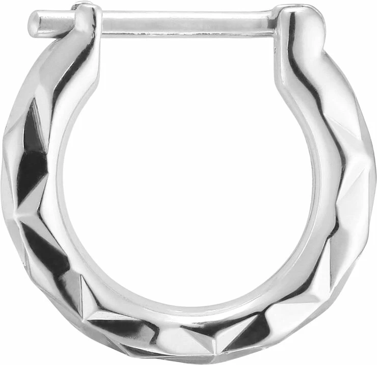 Jane Kønig Tiny Rhombus Earring, Sterling Silver 223 - Billede 2