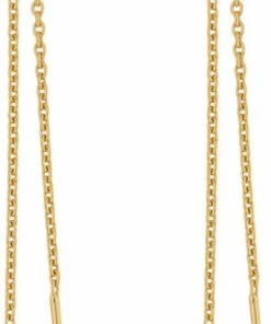 Pernille Corydon Jewellery Plain Earchains 12 Cm