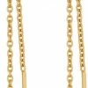 Pernille Corydon Jewellery Ocean Dream Earchains Length 11 Cm