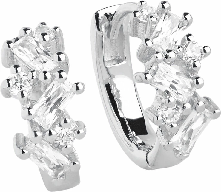 Sif Jakobs Jewellery ANTELLA CREOLO EARRINGS 925 Sterling Silver - Billede 3