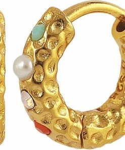 Hultquist Florence Coloured Hoops Guld