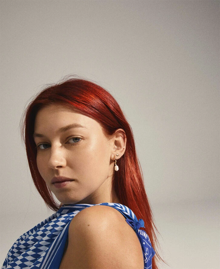 Pilgrim ENERGETIC Ferskvandsperle øreringe 3-i-1 Sæt Guldbelagt - Billede 2