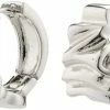 Pilgrim WILLPOWER Recycled Huggie Hoop Earrings Silver-plated