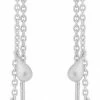 Pernille Corydon Jewellery Waterdrop Earchains Lenght 10 Cm